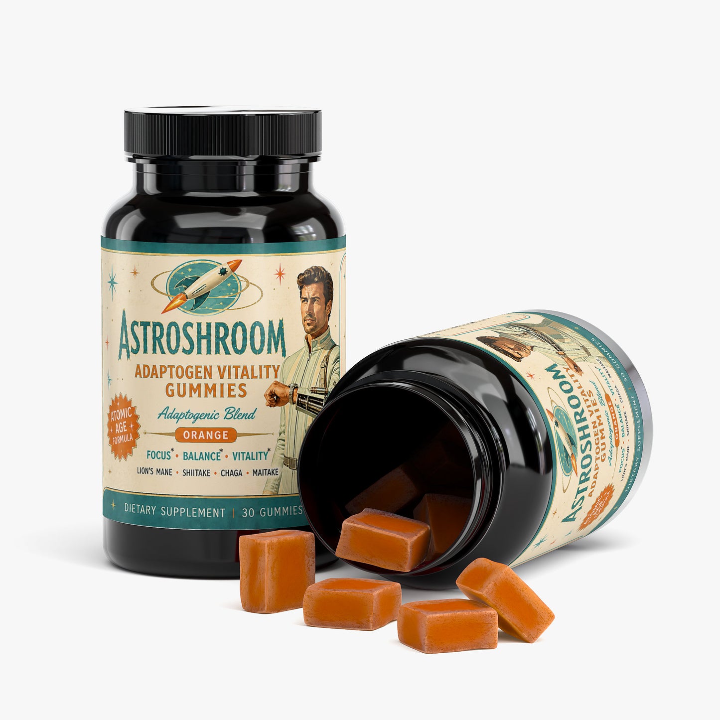 Astro Shroom Adaptogen Vitality Gummies