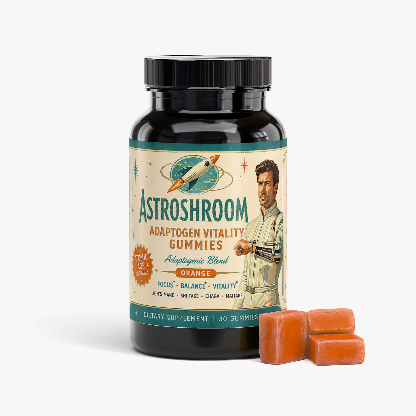Astro Shroom Adaptogen Vitality Gummies